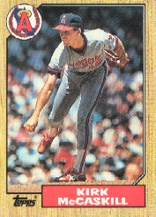 1987 Topps Baseball Cards      194     Kirk McCaskill